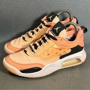 Nike Jordan Air Max 200 Dynamic Coral Pink Shoes CJ3840-600 Size 6Y Sz 7.5 Women